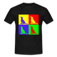 Männer T-Shirt funny colors - Schwarz