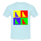 Männer T-Shirt funny colors - Sky