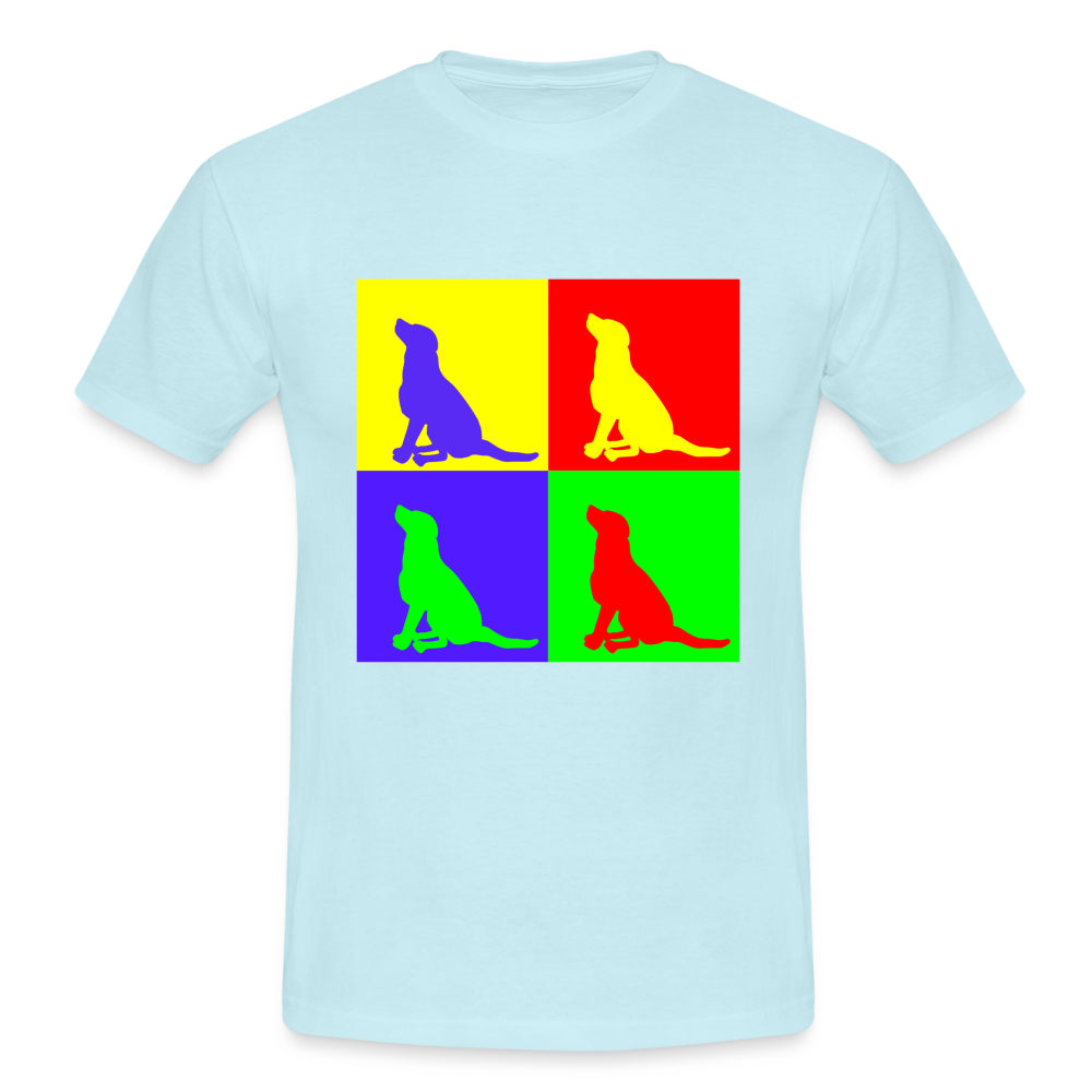 Männer T-Shirt funny colors - Sky