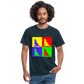 Männer T-Shirt funny colors - Navy