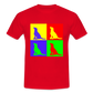 Männer T-Shirt funny colors - Rot