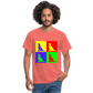 Männer T-Shirt funny colors - Koralle