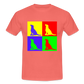 Männer T-Shirt funny colors - Koralle