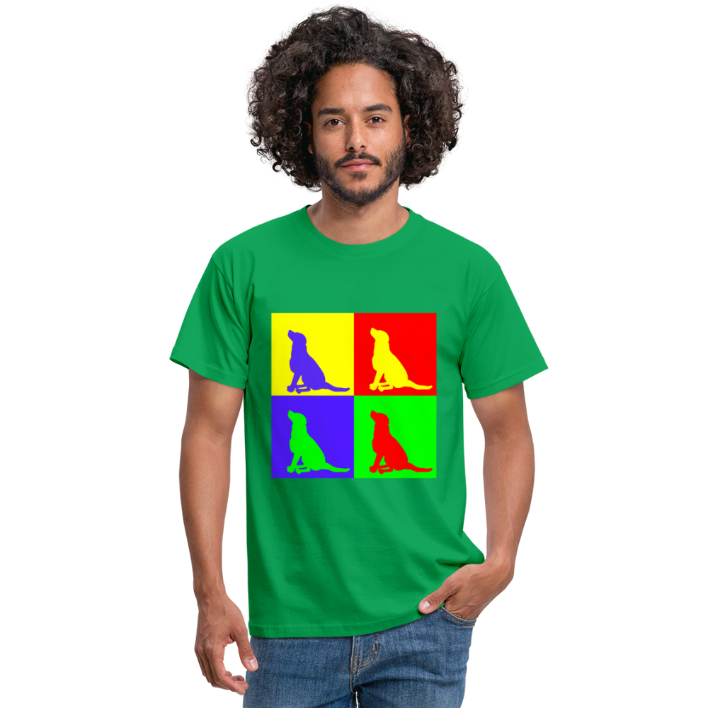Männer T-Shirt funny colors - Kelly Green