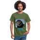 Männer T-Shirt Hunde - Imkes Welt Relax - Militärgrün